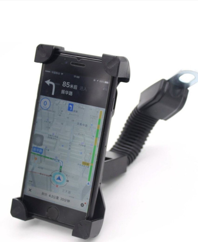porinnogold por 22 Bike Mobile Holder(Black)