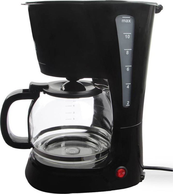 RADHASWAMIENTERPRISES 1000 2 Coffee Maker (Black) 6 Cups Coffee Maker(Black)