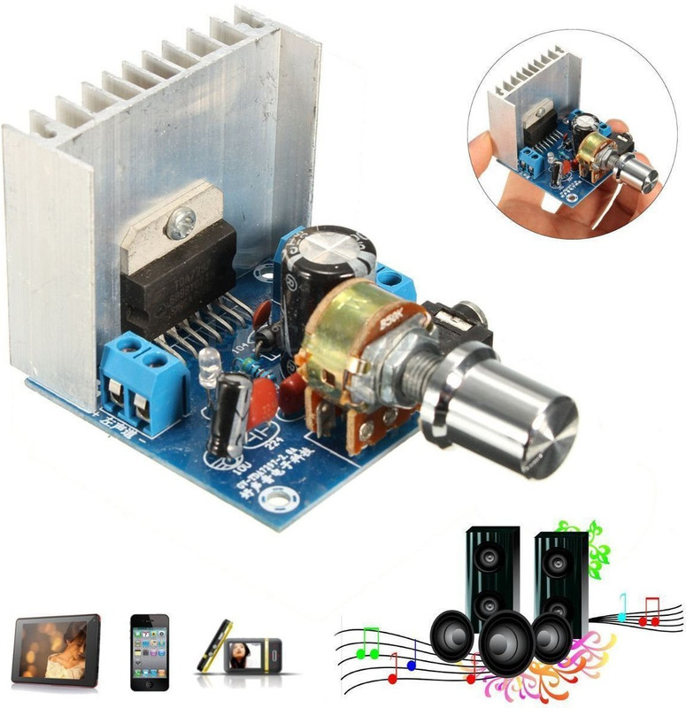 Buy ARDUINO M730 AC/DC 12V TDA7297 2x15W Digital Audio Amplifier DIY