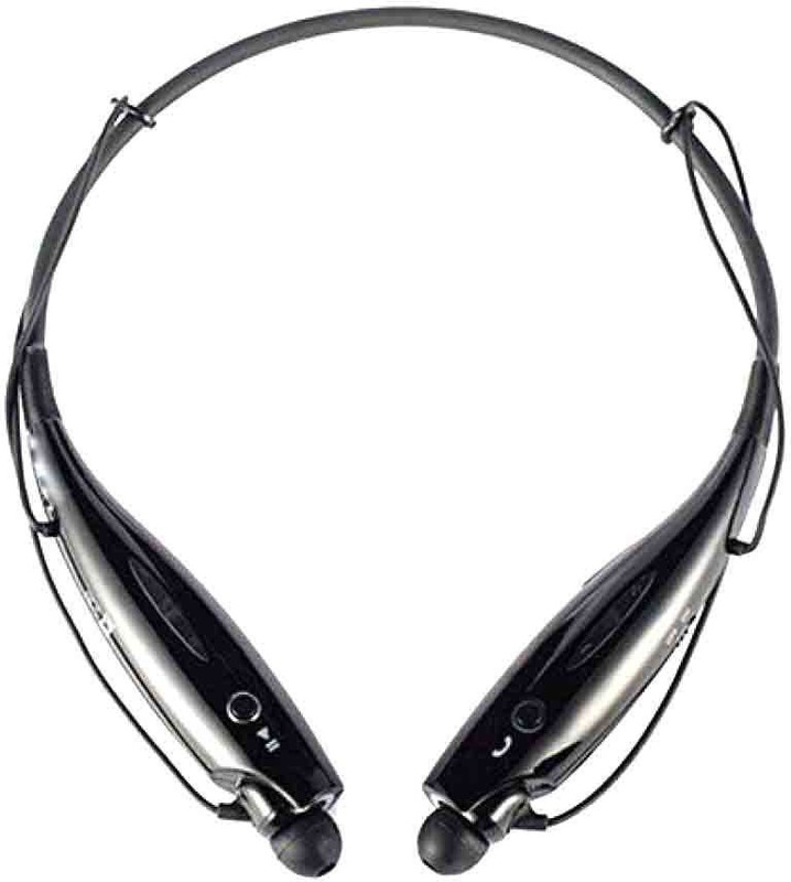 pervious Black Bluetooth Headphone, Bluetooth Headset with Mic(Black, Over the Ear)