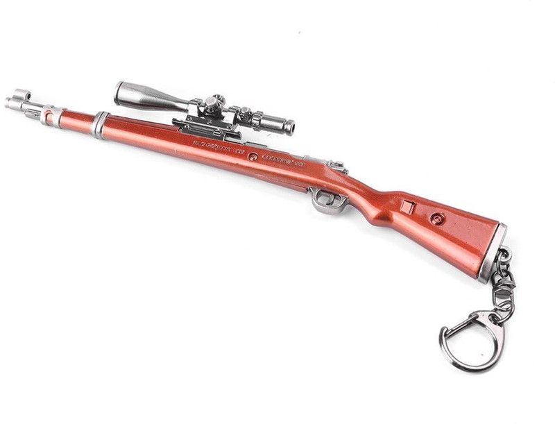 keycraze PUBG Sniper Kar98k 8x zoom Locked Key Chain