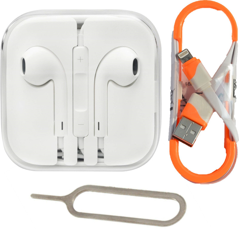 oysteon Headset Accessory Combo for iphone5,5S,6,6PLUS,7,7S(White)