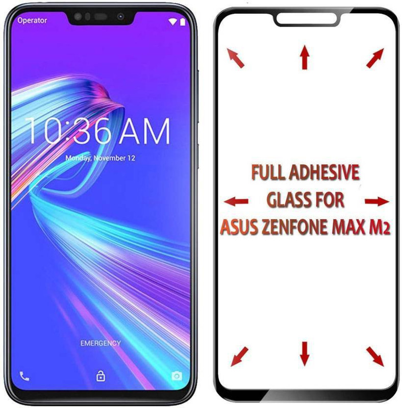 geleser Tempered Glass Guard for Asus Zenfone Max M2(Pack of 1)