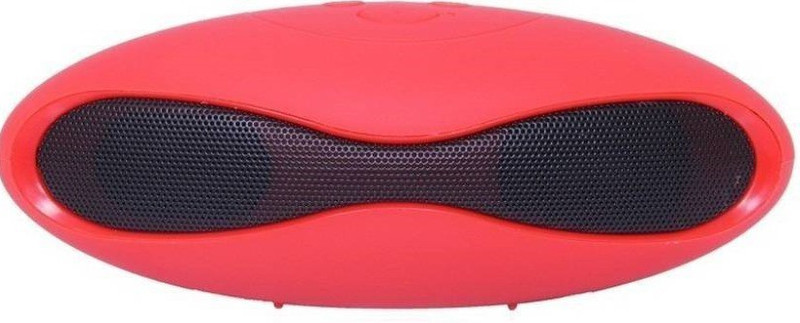 mobiashta Good Quality MINI PORTABLE Portable Bluetooth Speaker (RED) 3 W Bluetooth  Speaker(Red, 2.1 Channel)