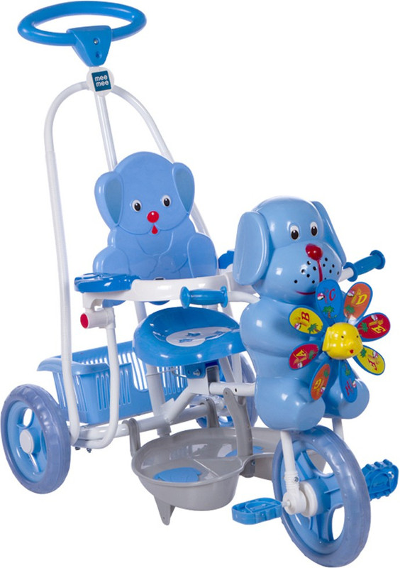 MeeMee Baby Tricycle with Rocking Function (Blue) 8904146760458 Tricycle(Blue)