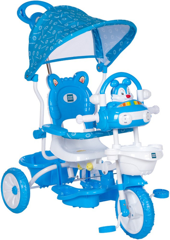 MeeMee Premium Baby Tricycle with Adjustable Seat (Blue) 8904146727307 Tricycle(Blue)