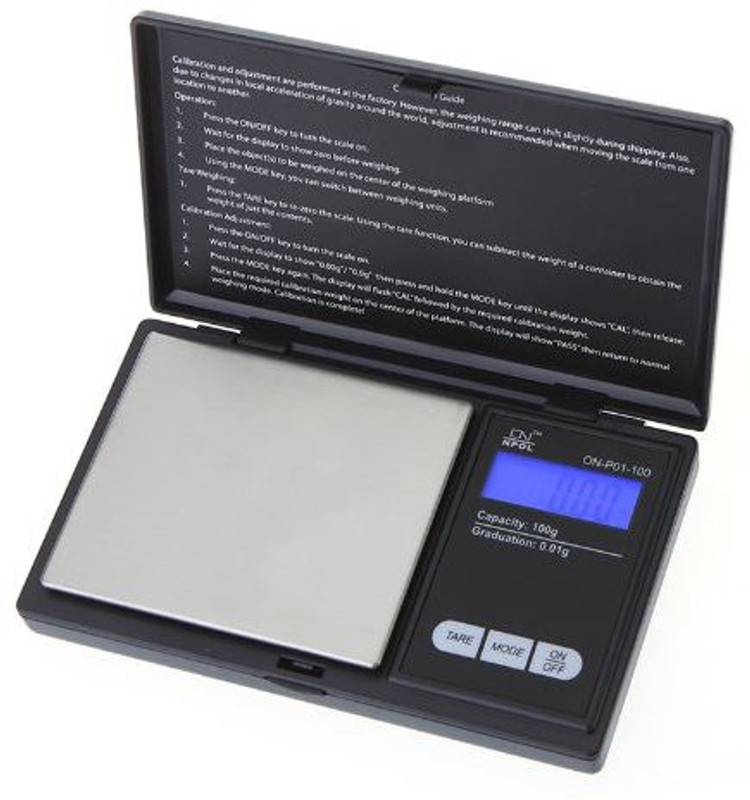 haltbuy digital Notebook Table-top Weighing Scale Weighing Scale(Grey, Black)