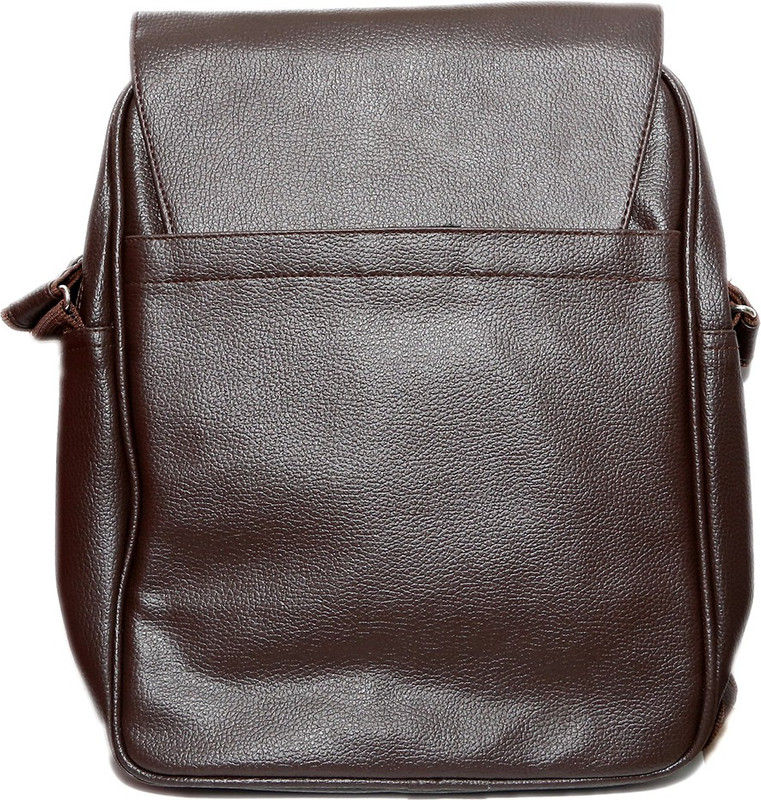 JMD Arts n Designs PU Stylish Solid Hard Shell Briefcase Laptop Bag with Strap for Mens ( Brown) Large Briefcase - For Men(Brown)