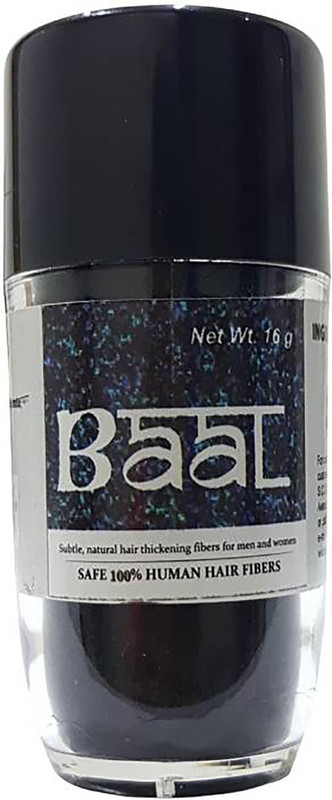 baal Best Quality Human Hair Fiber / Powder, Black(16 ml)