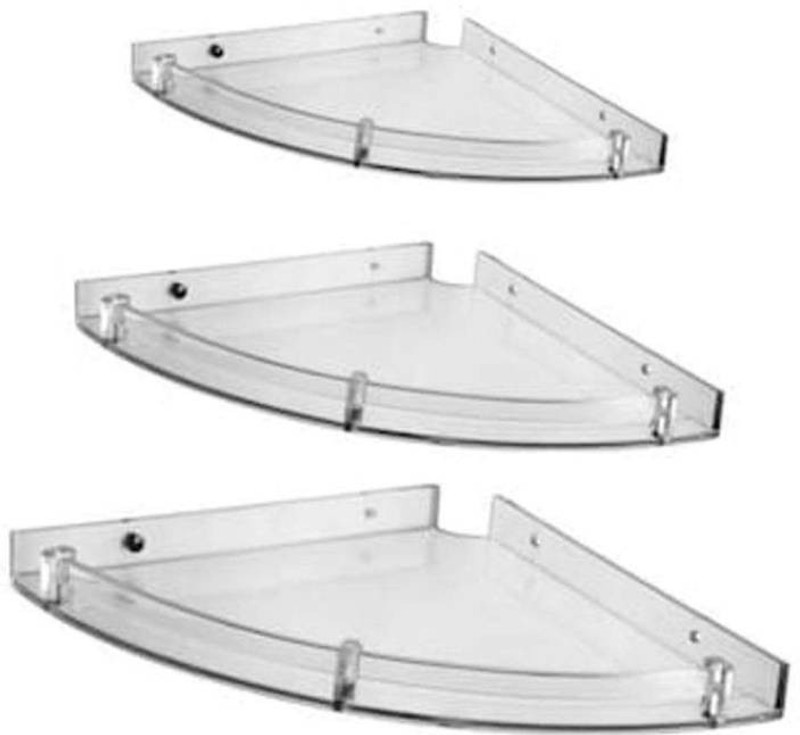 penora Plastic Wall Shelf(Number of Shelves - 3)