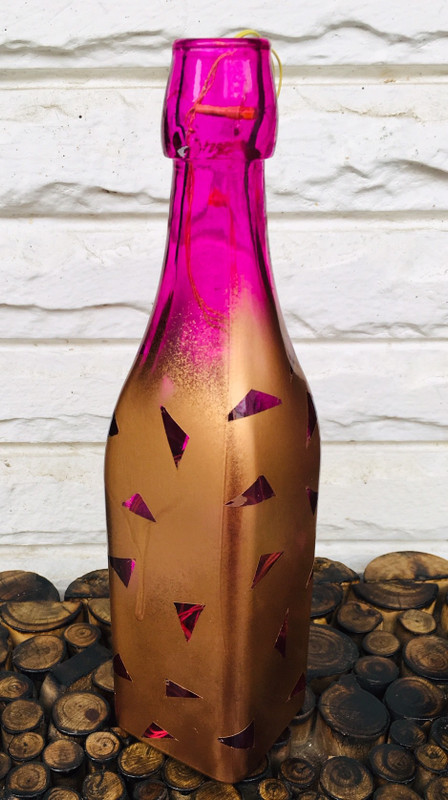 handmade pledge HP87 Table Lamp(25 cm, Pink)