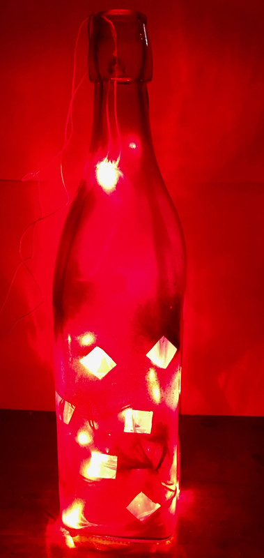 handmade pledge HP84 Night Lamp(30 cm, Red)