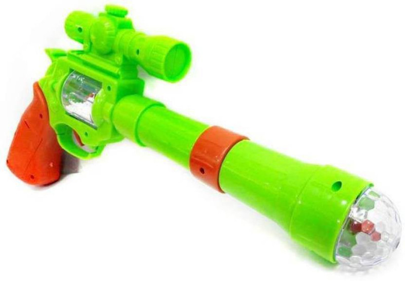 aleswick Projection Music Strike Electric Gun Toy (Multicolor) gun Gag Toy