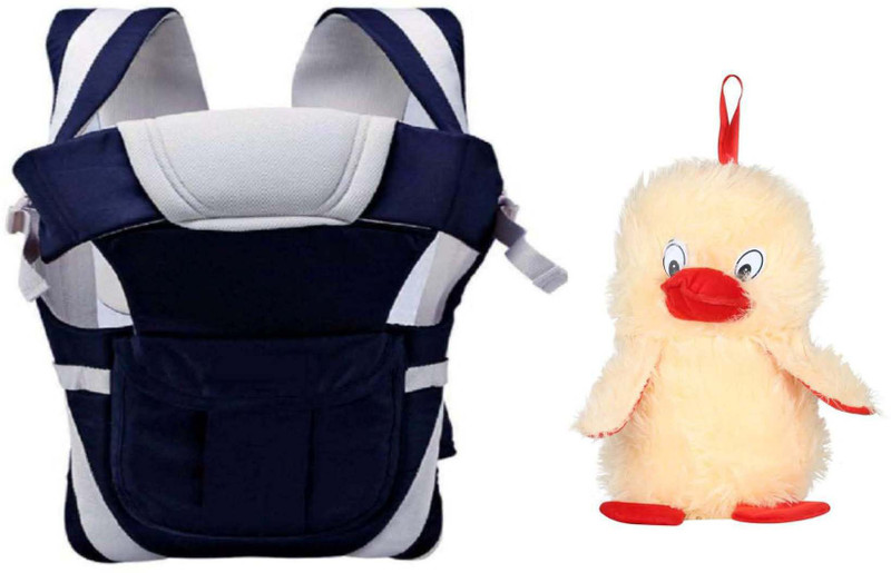 aroraonlinetraders Adjustable H Baby Carrier(Dard Blue, Front Carry facing in)