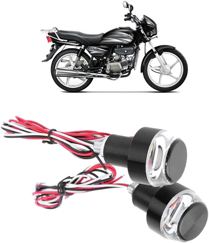 AK Art Handle light/Bike LED Light/Handle Light/Fancy Light_45 Bike Handlebar Weights(2 White, Orange)
