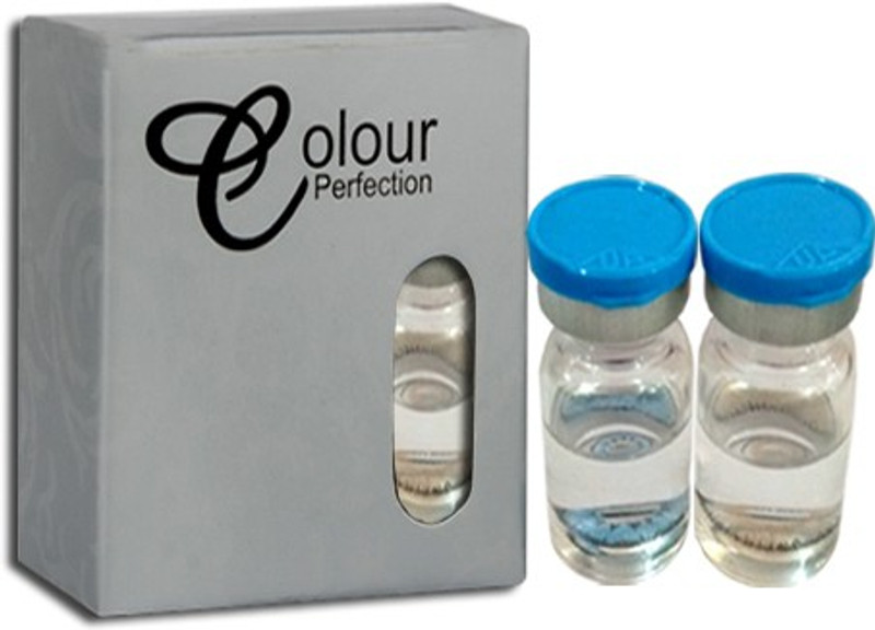 colour perfection Dark Green Blends Color Contact Lens Without Power Quaterly(0.00, Colored Contact Lenses, Pack of 1)