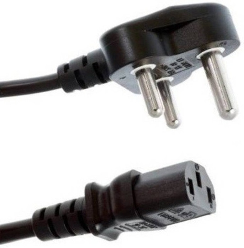 ANDTRONICS Power Cord 1.5 m Premium 10A 250v Heavy Duty Desktop / Printer / SMPS / PC Copper Power Cord - 1.5M-150CM-4.5 FT(Compatible with Desktops, Servers, Electrical Items, Black)