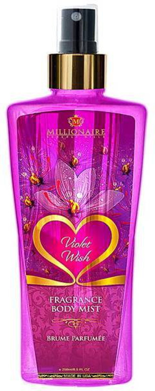 millionaire Beverly Hills Violet Wish Fragrance Body Mist 250ml Body Mist  -  For Women(250 ml)