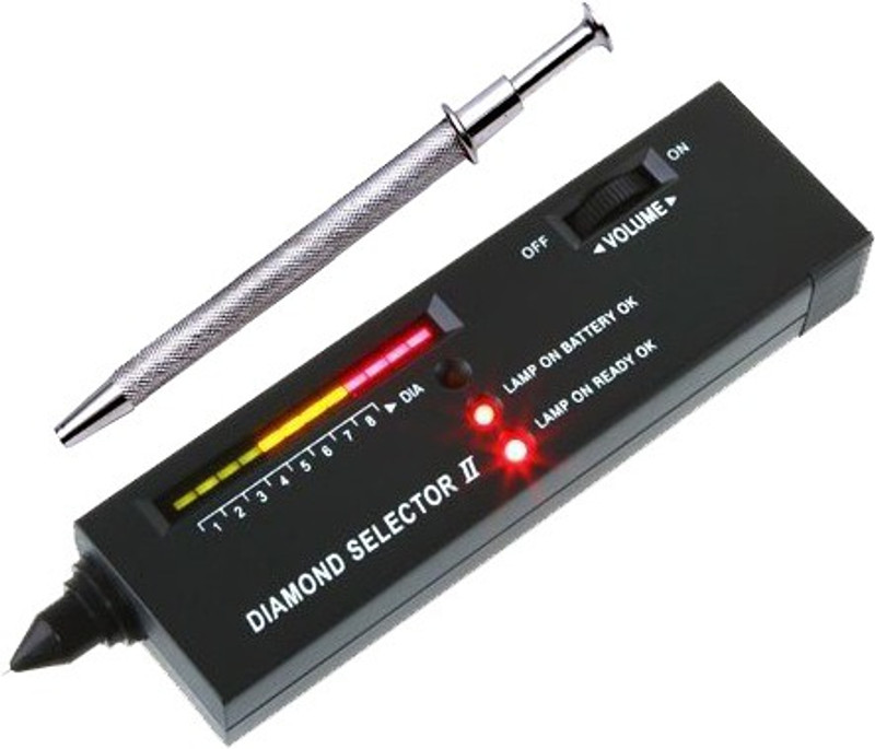 toolbux Professional High Precision LED Pen Diamond Test Jewelry Selector Tester Jewelry Tool Combo Offer Probe and Tester Electronic Hobby Kit. Probe and Tester Electronic Hobby Kit