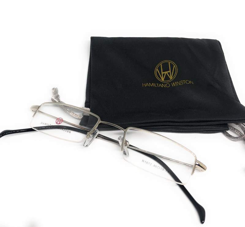 Hamiltano Winston Half Rim Rectangle Frame(46 mm)