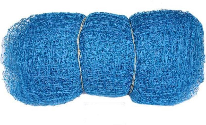 oms Special Quality Nylon Twisted (size 80x10) Cricket Net Cricket Net(Blue)