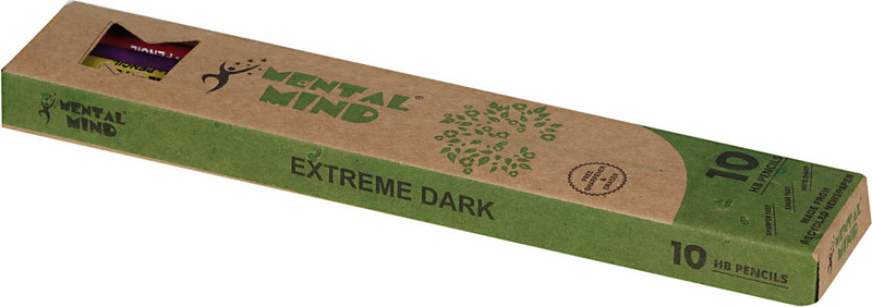 mental mind pencils Pencil(Set of 10, Multicolor)