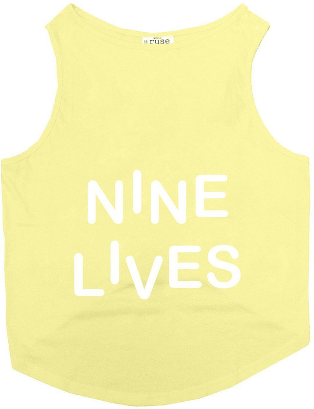 RUSE T-shirt for Cat(Lemon Tonic)