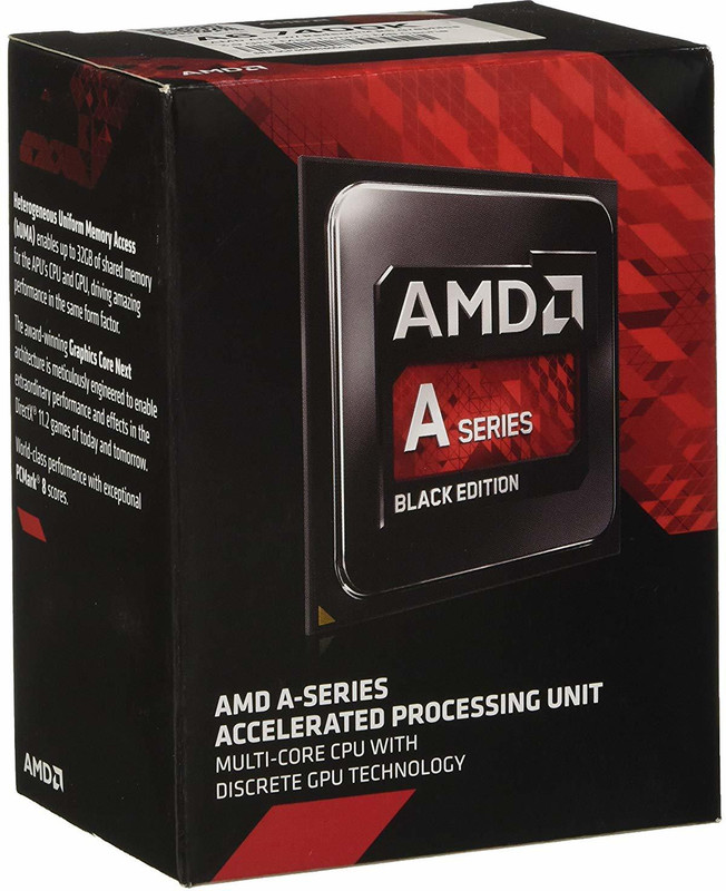 AMD 3.5 FM2 AMD-A6 7400K Processor(Grey)
