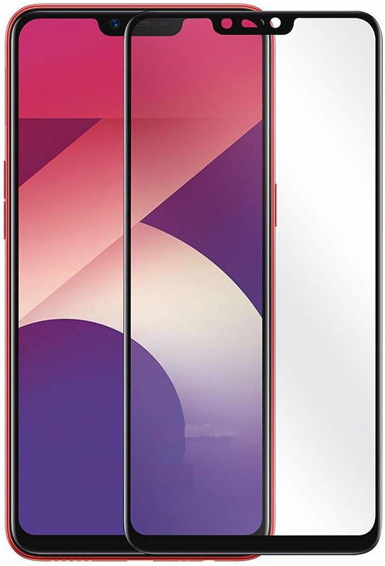 chikis Edge To Edge Tempered Glass for (5D) Premium Edge Full Glue , No Rainbow , Full Front Body Cover Tempered Full Glass Screen Protector Guard For OnePlus 3 & OnePlus 3T One plus 3/3T (Black)(Pack of 1)