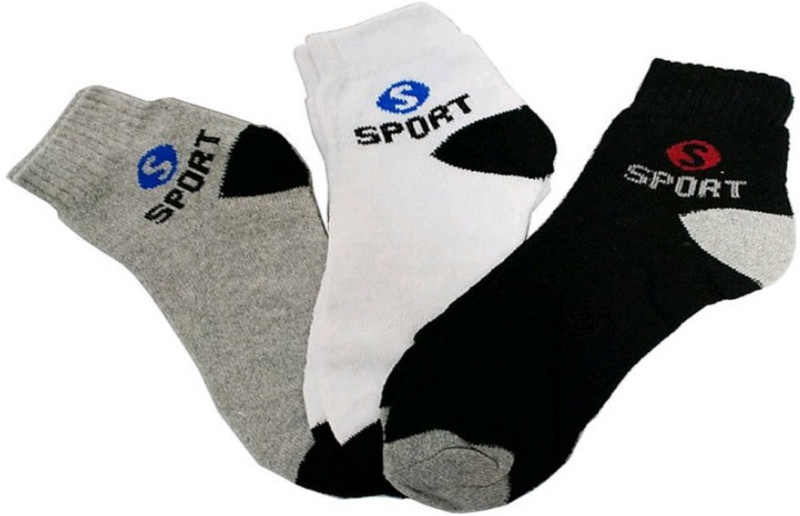 manan fashion Men & Women Ankle Length(Pack of 3)