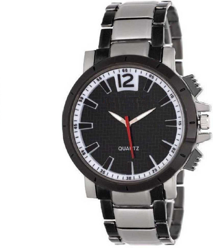 sinartrading New Black Dial Analog For Men mens Analog Watch  - For Men