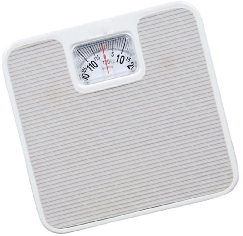 Rorian Analog 9811 Weight Machine Manual Mechanical Analog Weighing Scale(White)