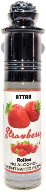 INDRA SUGANDH Attar Fruity Collection ~ STRAWBERRY Pure Perfume Sweet Fragrance Unisex Attar Perfume Floral Attar(Fruity)