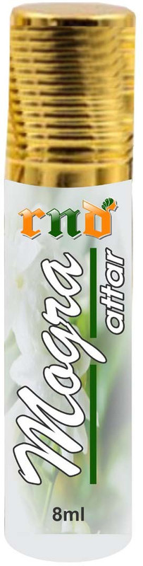 RND Mogra Attar Perfume For Unisex - Pure Natural Undiluted (Non-Alcoholic) 8 ML Herbal Attar(Mogra)