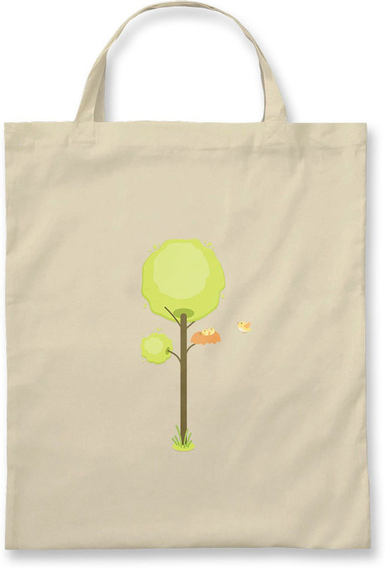 Rawpockets Rawbags'Tree'- Natural Colour tote bag Multipurpose Bag(Beige, 5 L)