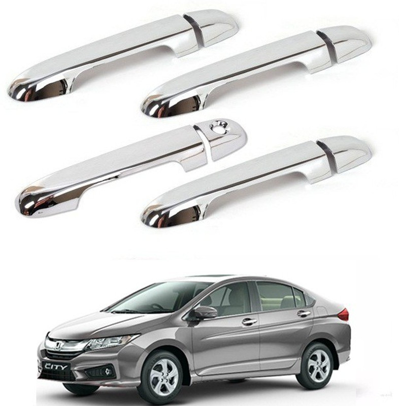 ok tested Door handles chrome cover for H. City I-DTEC/I-VTEC 2014-19 Door Handle Latch