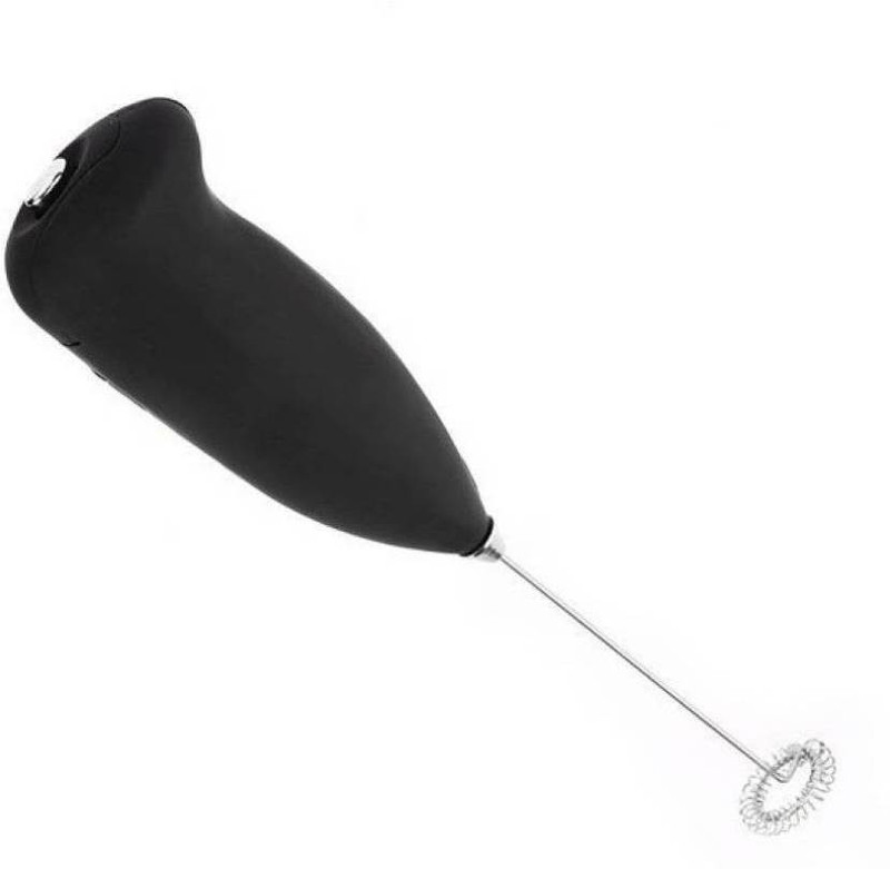 Gadget Tree Kitchin Made Stainless Steel Mini Handheld Electric Mixer Cream Coffee Frother (Multi Color) 12 Hand Blender(Black)