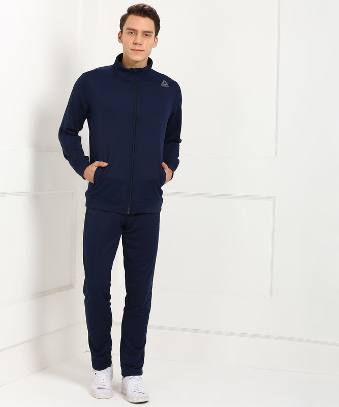 Reebok solid 2025 men's track suit