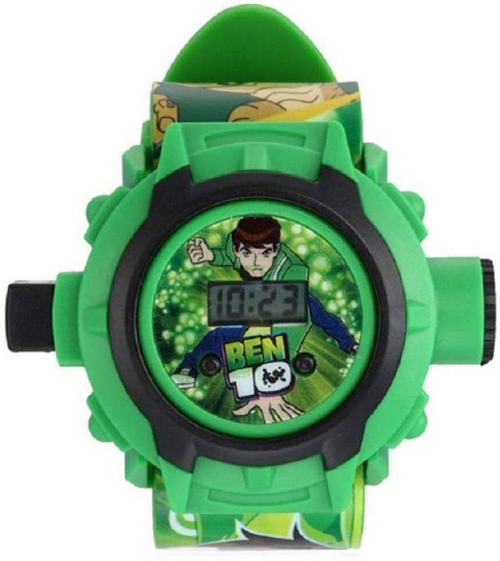 affordy collection Ben10 Projector Watch for kids (Green)(Green)