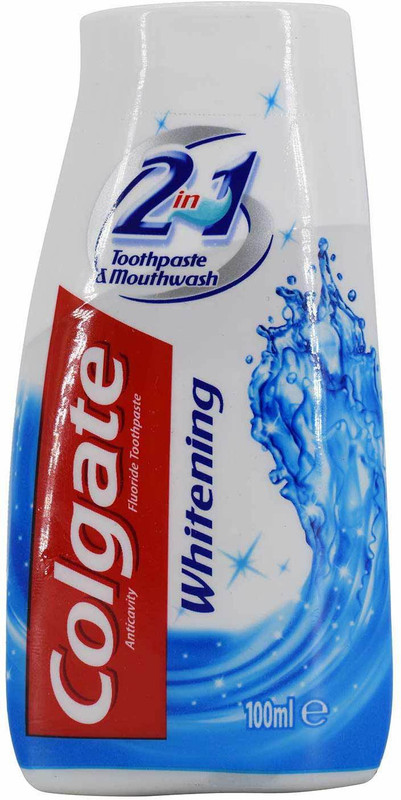 Colgate Whitening 2in1 Toothpaste Mouthwash - Whitening(100 ml)