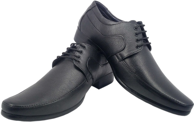 chapman Genuine Leather Official Shoes For Men(Black)