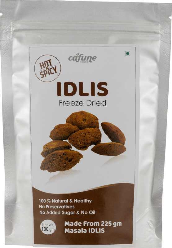 cafune foods IDLIS Freeze Dried Hot n Spicy(100 g)