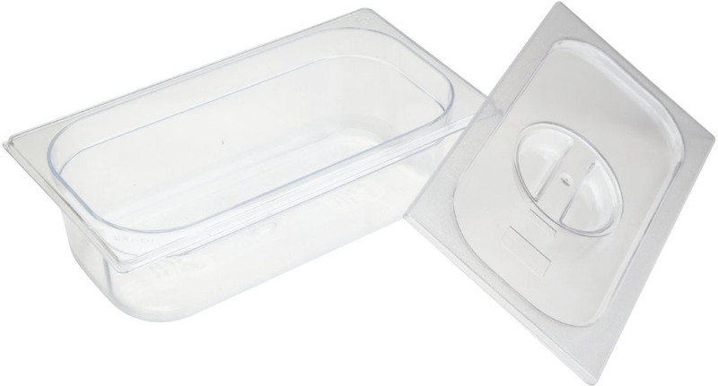 professional empire GN Pan  - 2 L Plastic Grocery Container(Clear)