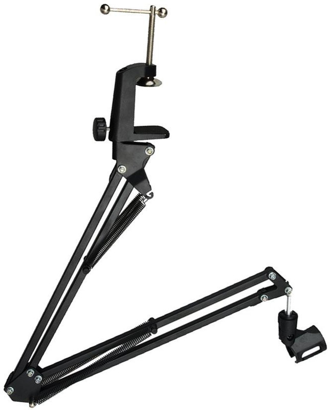 BIRATTY Professional Studio Recording Condenser Microphone stand Microphone stand(Black)