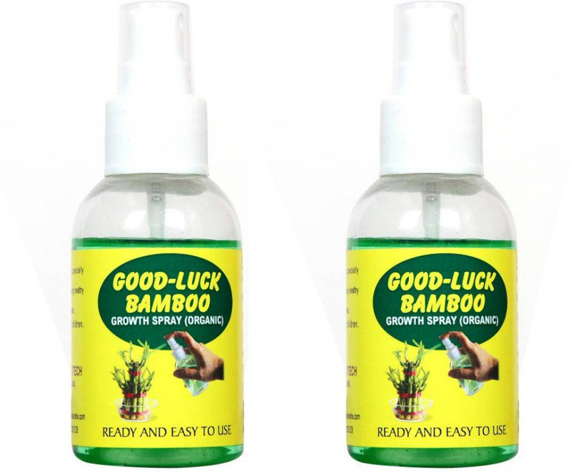 ratanshis Good Luck Bamboo Organic Growth Spray- 100 ml - ( Pack of 2) Soil Manure(100 ml Liquid)
