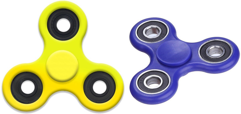gelani Flying fidget spinner 12(Yellow, Blue)