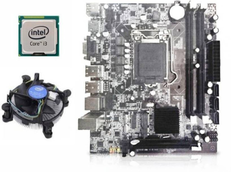 Zebronics CORE I3 530 Combo Motherboard(DARK BROWN)