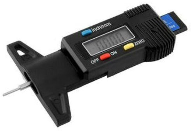 VEHITH WORLD Digital Tire Pressure Gauge Car Tire Digital Tire Tread Depth Tester Gauge Meter Measurer Trucks(0-40 PSI)