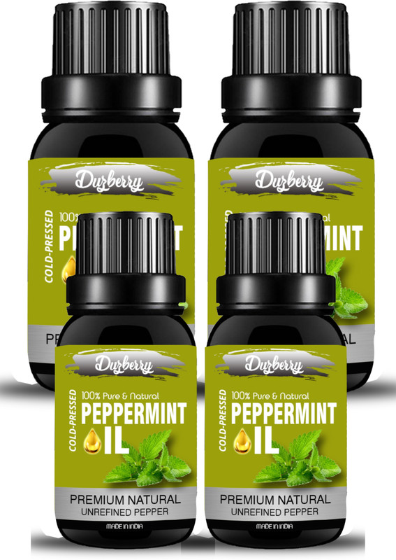 duzberry Peppermint Essential Oil 30 ML Per each (120 ml)(30 ml)