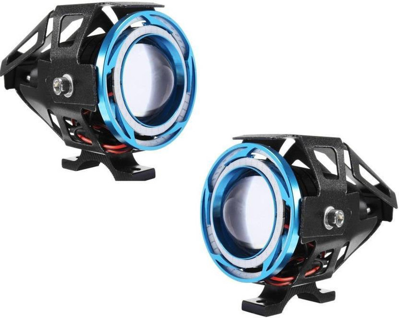 PRTEK u11 led red and white angel fog light bike driving drl fog light(2PCS) Projector Lens